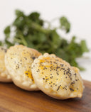 A photo of Beef and lemongrass pie with a hint of chilli. Perfect for events of all sizes.