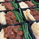Beef Bourguignon Single Supper with Mashed Potato & Green Beans
