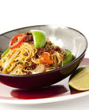 Thai Chicken noodles with Ketjap manis Chilli and Lime
