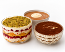Trifle, Tira Misu or Chocolate espresso mousse - MADE IN CUSTOMERS OWN DISH