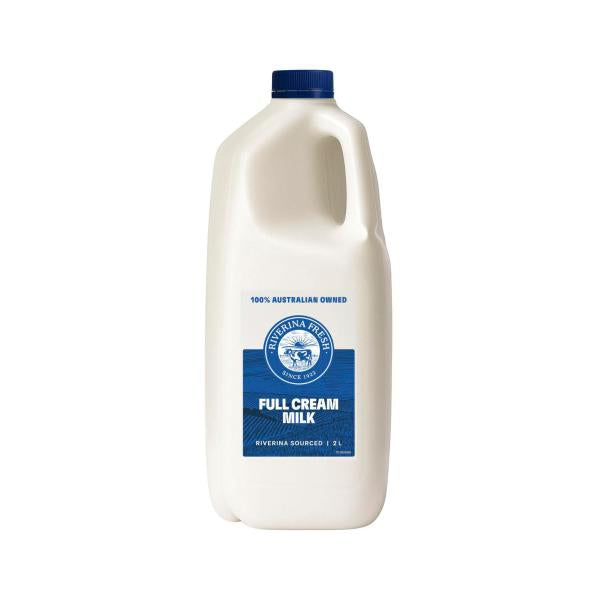 Riverina Fresh Full Cream Milk | 2L