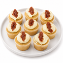 Apple Rhubarb Cup Cake