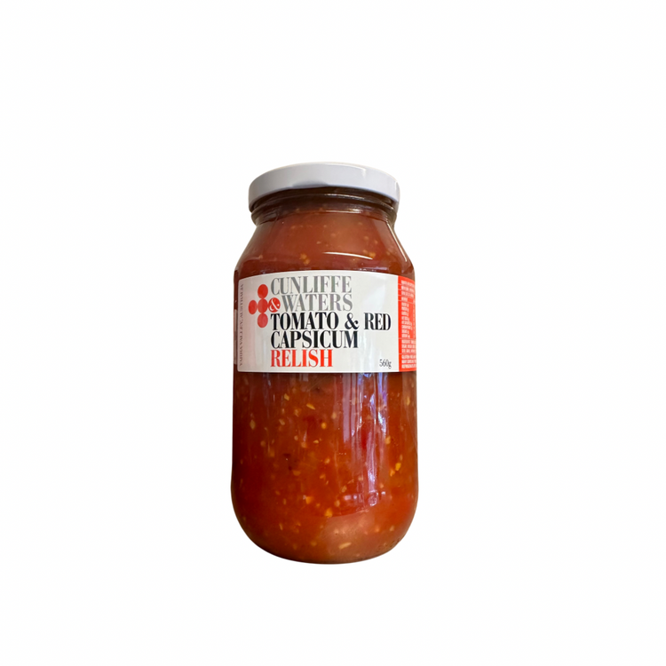 Cunliffe & Waters Tomato & Capsicum Relish 600gm