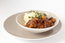 Beef Bourguignon Single Supper with Mashed Potato & Green Beans
