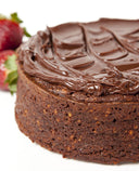 Flourless Chocolate Pistachio Cake