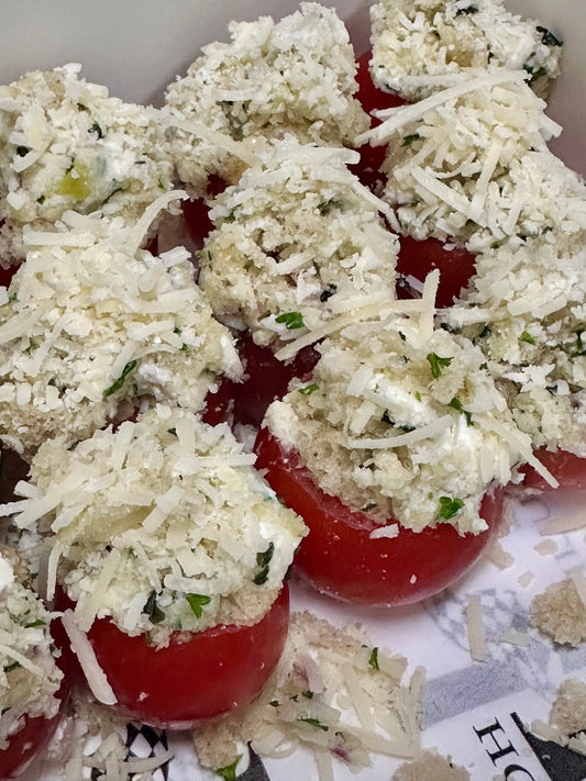 Mini Stuffed Truss Tomatoes